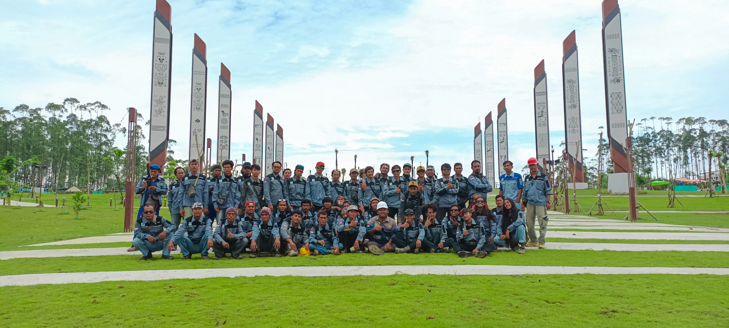Totem 34 Provinsi IKN